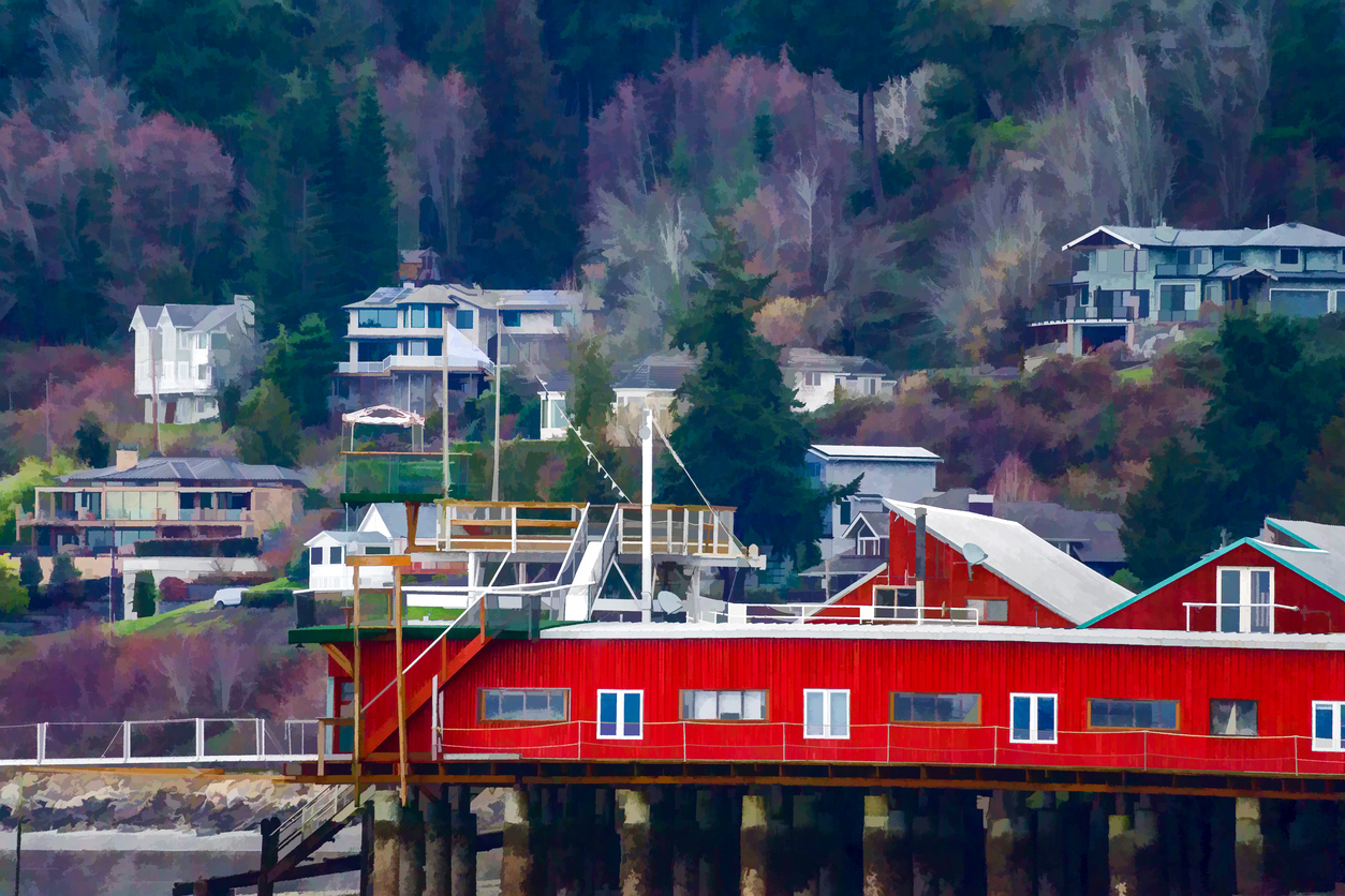 Panoramic Image of Lynnwood, WA